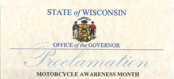 Wisconsin Motorcycle Awareness Month