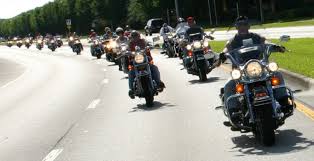 Group motorcycle ride