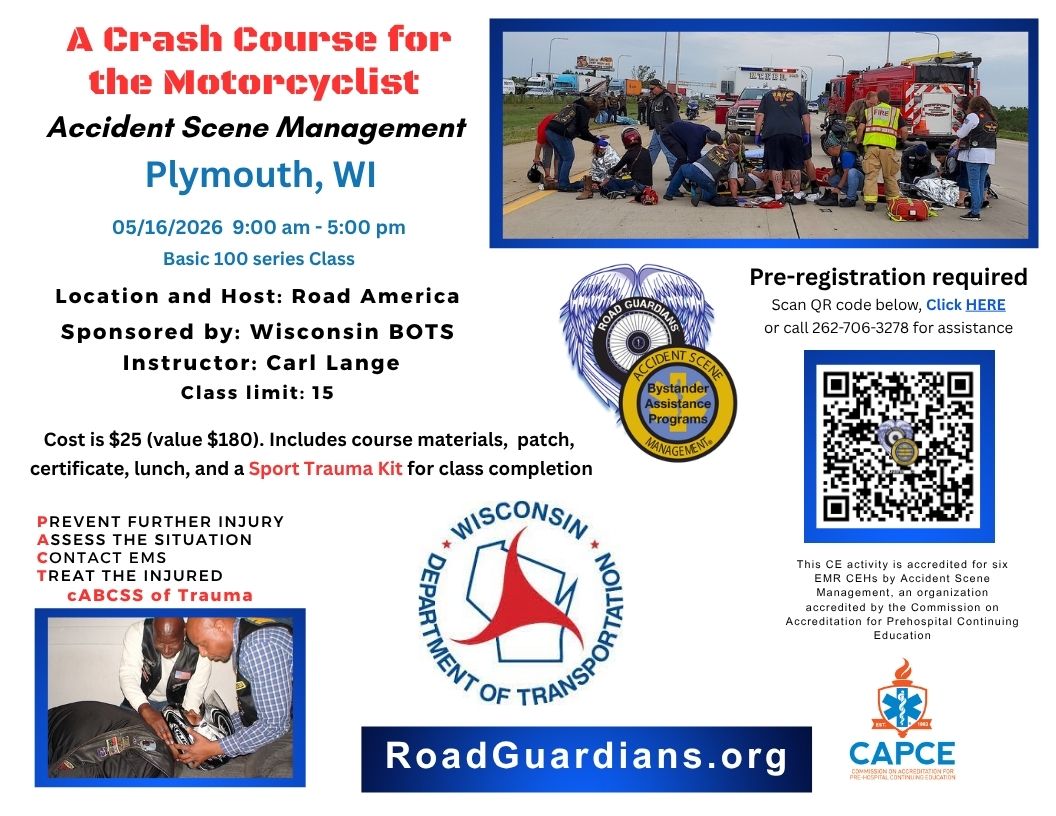 2026-05-16 – Plymouth, WI – Basic Class – 26-1096 | Road Guardians